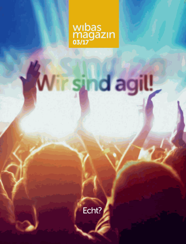 Cover des wibas Magazins 03 17 Echt agil